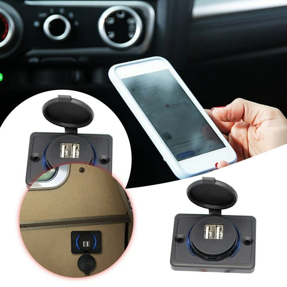 Car Interior Accessories - Transform Your Ride With Our USB Fast Charging Smart Compatibility & Sleek Design for Convenience