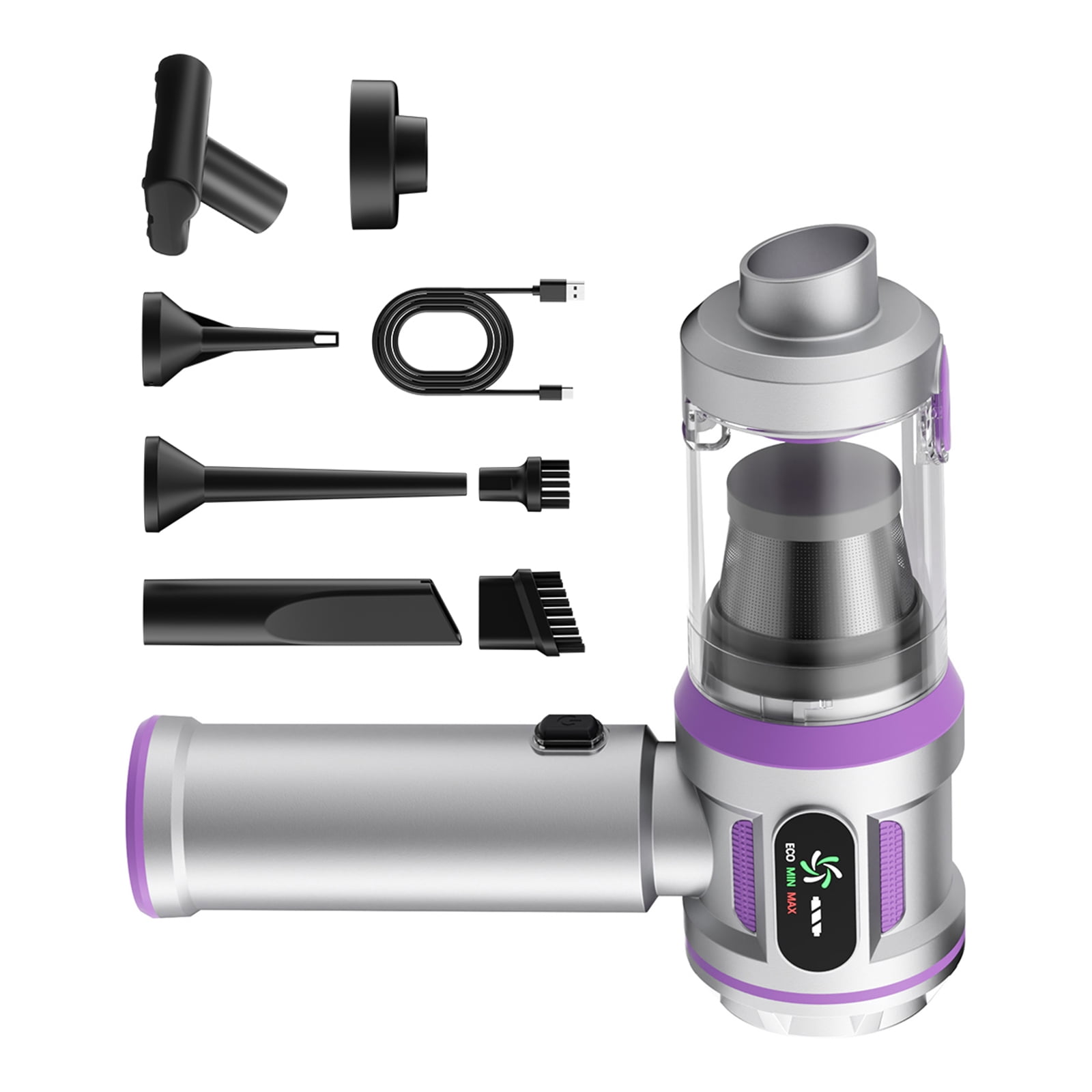 Car Interior Air Blower Compressed Air Duster Keyboard Cleaner for Car Interior Handheld Cordless Cleaner