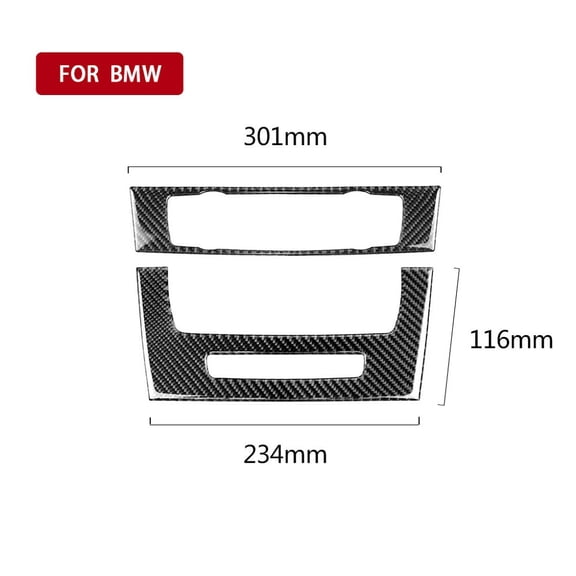 Car Interior Air Conditioning CD Panel Cover Trim For BMW 3 Series E90 E92 E93