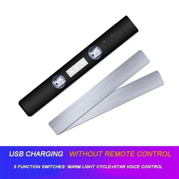 Car Interior Ambient Light, USB Rechargeable Colorful LED Mood Lamp for Dashboard and Door Trim, Multi-Color Vehicle Lighting Accessory for Stylish Night Driving Experience