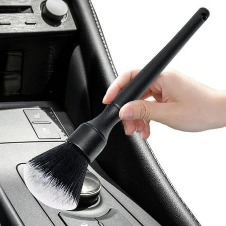 Car Detailing Brush - Microfiber Car Brushes for Detailing - Auto Detailing Kit Soft Bristles Detailing Brush Dusting Tool for Automotive Dashboard, Air Conditioner Vents Ffxs