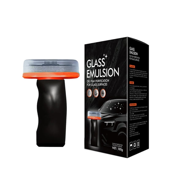 Car Interior Car Care Glass for Windshield Water Removal and Stain Prevention with Hydrophobic Coating and Interior Window Cleaning 100ml
