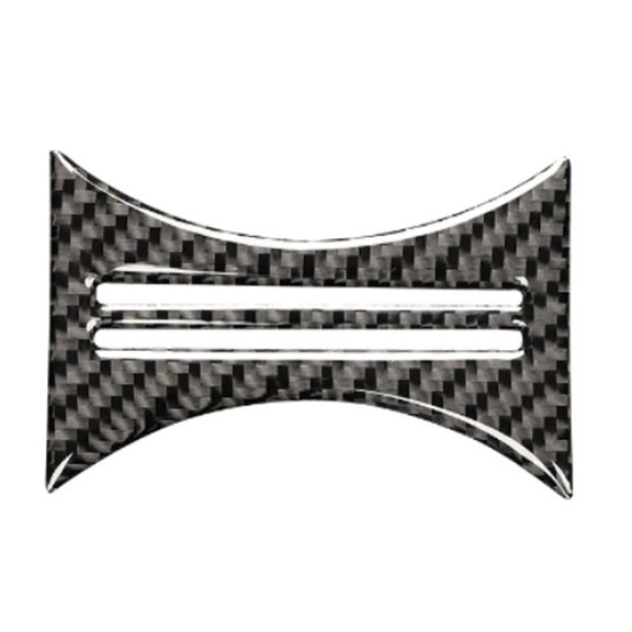 Car Interior Carbon Fiber Water Cups Holder Trim Cover Decoration for GLA/CLA Class