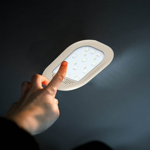 Car Interior Ceiling Roof Lights, Car Color Reading Light, Magnetic Rechargeable USB Wireless Dome Lamp, LED Auto Map Reading Light Cover for Insider Roof Ceiling, Car Accessories, Car Ceiling Light