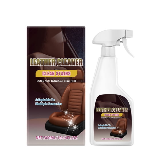 Car Interior Cleaner - Multipurpose Automotive Upholstery Cleaner for Leather Seats, Fabric, Headliner, Carpet, and Ceiling Stain Removal, Gentle Formula, Safe for All Surfaces