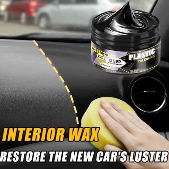 Car Interior Cleaner, Scratch Repair Cream, Color Renew Coating, Dust Resistant Shield, Universal Care Liquid for Automotive Seats, Door Panels, Dashboards and Vehicle Inner Decorations