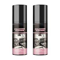 Car Interior Cleaner Spray, All-Purpose Vehicle Polish & Detailer, Safe for Leather, Dashboard, Plastic Surfaces, Decontamination Formula with Uv Protection for Cars, Trucks, Suvs 2Pc