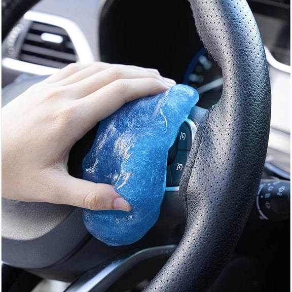 Car Interior Cleaning Gel, 160g Reusable Dust Remover Putty, Soft Detailing Compound for Dashboard, Vents, Crevices, and Electronics, Sludge Cleaner for Auto Detailing​