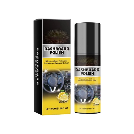 Car Interior Dashboard Polish Restorer Spray Leather Plastic Protectant Shine Restorer Spray