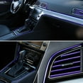 thumbnail image 1 of Car Interior Decorative Strip, Flexible PVC Door and Console Bright Trim, Shock Absorbing Dashboard and Instrument Panel Protector, DIY Easy Install, Enhance Car Interior Decoration, 1 of 7