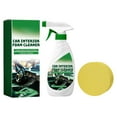 Car Interior Foam Cleaner Quick Dirt Removal For Leather Seats