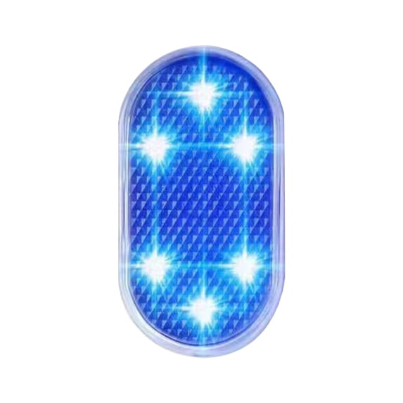 Car Interior LED Ambient Lights, Touch Sensor USB Rechargeable Car Atmosphere Lighting - 6 LED Beads, 5V ABS, Wireless Decorative Night Light, 2.5H Lighting Duration, Easy Installation