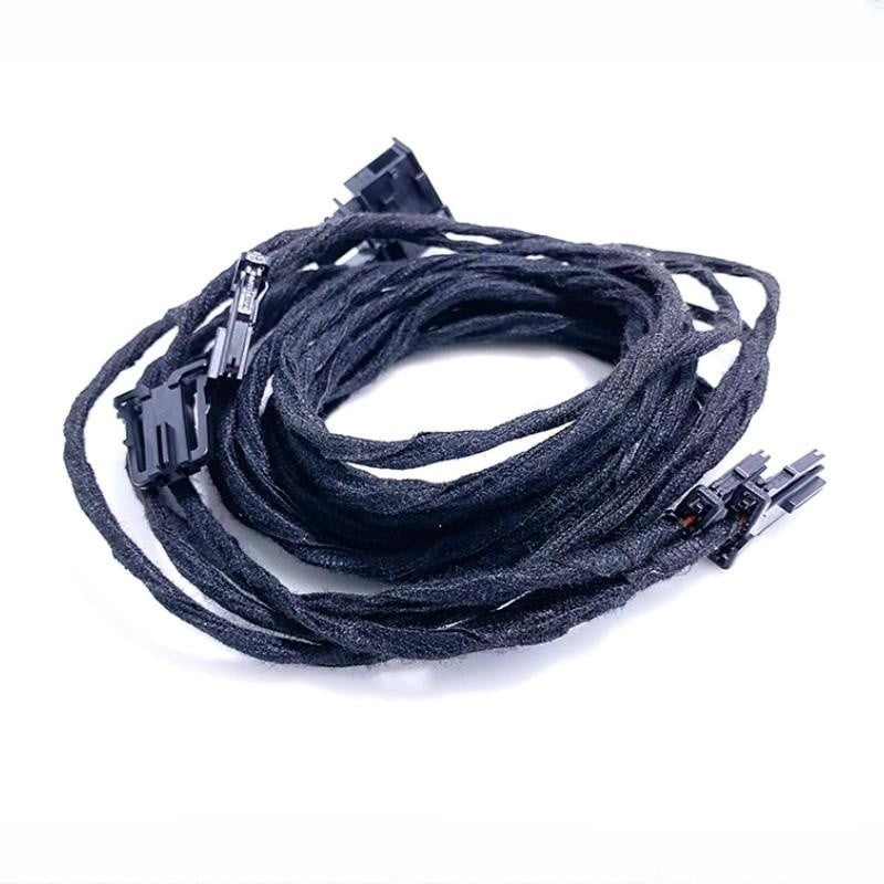 Car Interior LED Footwell Light Foot Lamp with Cable Wire Harness For