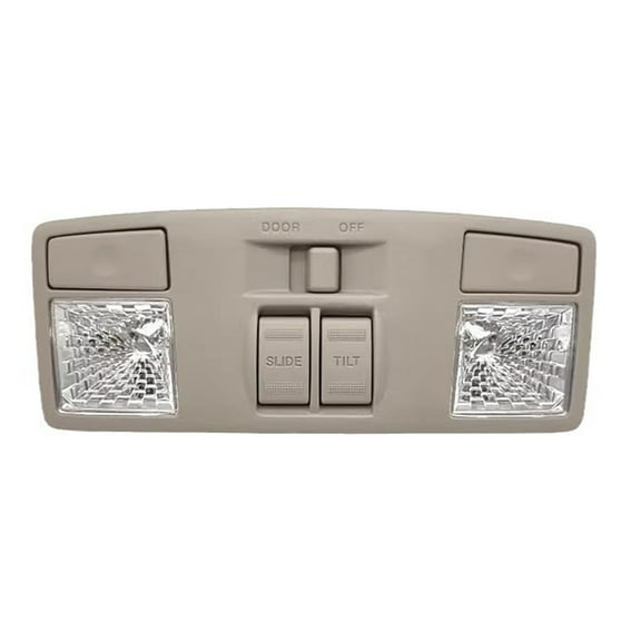 Car Interior Overhead Console Dome Light Reading Map Lamp Assembly For Mazda 6 3 2 5 CX-7, Replacement GJ6R-69-970 -beige