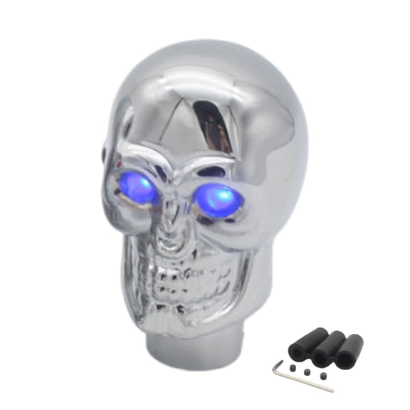 Car Interior Skull Shape Gear Shifts Knob for Manual Transmission Eye Catching Skull Manual Shifts Knob Auto Gear Lever