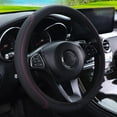 thumbnail image 1 of Car Interior Steering Wheel Wrap with Anti-Slip Design, Soft Material for Comfortable Driving, Fits 14.56 - 15 Inches Wheels, 1 of 6