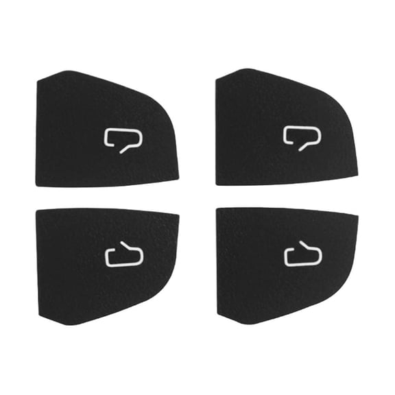 Car Interior Suede Door Button Trim Stickers ,Patch Trim Cover Acces