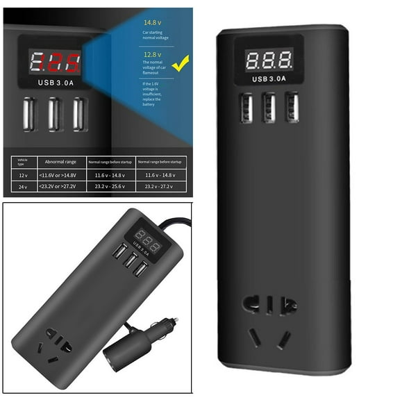 Car Inverter Power Inverter 12V To 110V Car Outlet Adapter 12V Inverter For Home