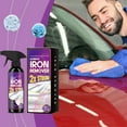 thumbnail image 1 of Car Iron Remover Spray 120ml – Double Strength Formula for Effective Brake Dust & Iron Particle Removal – Professional Car Cleaning Spray – Safe for All Surfaces, 1 of 6