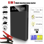 Car Jump Starter 200A,12V Portable Auto Battery Booster Pack for up to 4L Diesel Engines,USB Quick Charge Ports