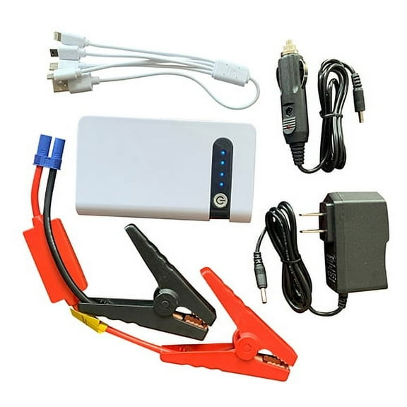 400A 12V Car Jump Starter Portable USB Power Bank Battery Booster Clamp
