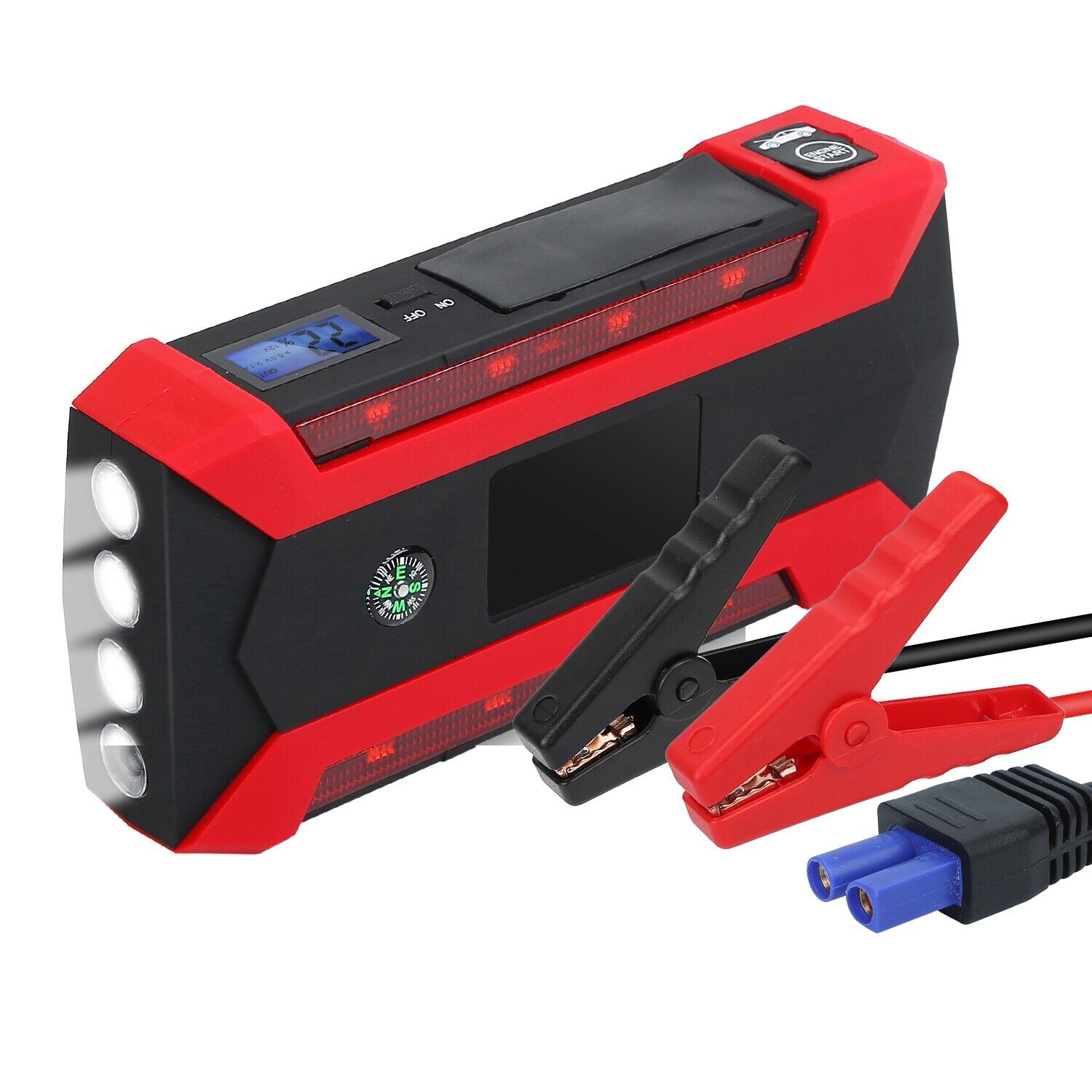 Car Jump Starter Booster Jumper Box Power Bank Battery Charger 1000A