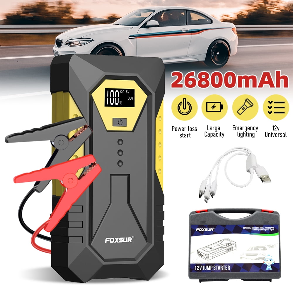 Car Jump Starter,DFITO 600A Peak Portable Jump Box for Car up to 3.5L