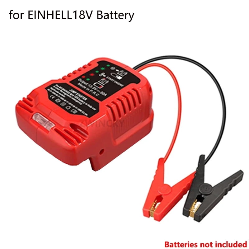 Car Jump Starters Adapter for Ein*hell 18V Battery Car Battery Jump ...