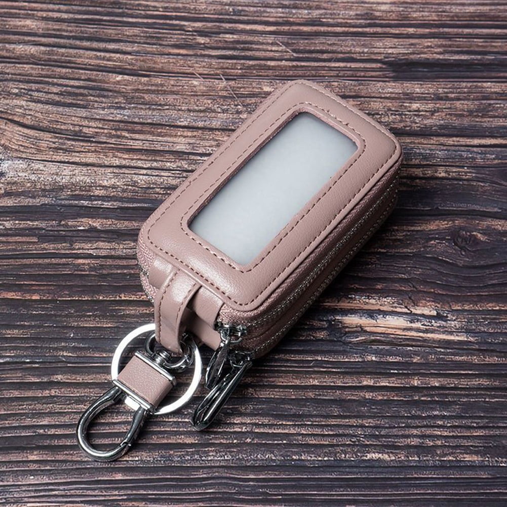 Car Key Bag Double-Layer Protective Cover Large Capacity Simple Bag 5 ...