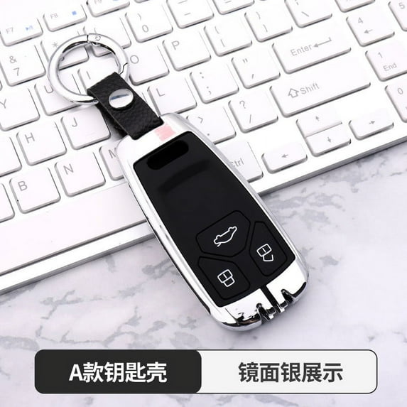 Car Key Case Cover Key Bag For Audi a1 a3 8v a4 b9 a5 a6 c7 q3 q5 q7 tt Holder Shell Keychain Protect Set Accessories Auto