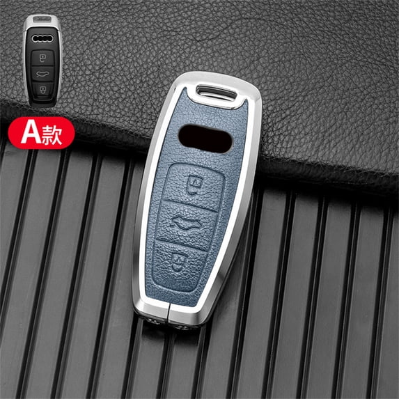 Car Key Case Cover Key Bag For Audi a1 a3 8v a4 b9 a5 a6 c8 q3 q5 q7 tt Keychain Accessories Car-Styling Auto Holder Shell