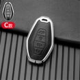 thumbnail image 1 of Car Key Case Cover Key Bag For Chery X70 x95 x90 Accessories Car-Styling Auto Protect Set Keychain Holder Shell Alloy Protection, 1 of 17