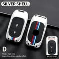thumbnail image 1 of Car Key Case Cover Key Bag for Honda Civic Accord Vezel 2022 CR-V XR-V Accessories Car-Styling Holder Shell Keychain Protection, 1 of 14