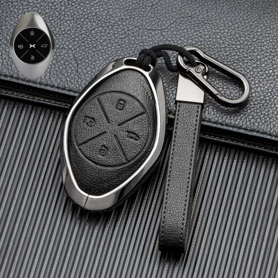 Car Key Case For Xpeng G3 G3 Intelligent Full Package Set Car Xiaopeng G3 Holder Shell Accessories Car-Styling Keychain