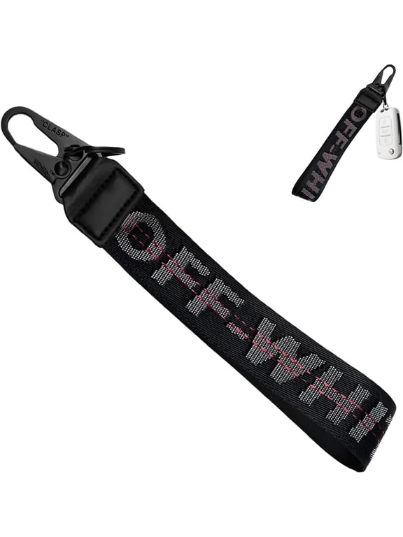 Car Key Chain, Webbing Keychain Wrist Strap, Car Key Accessories, Wallets, Jeans Trendy Letter Pendants