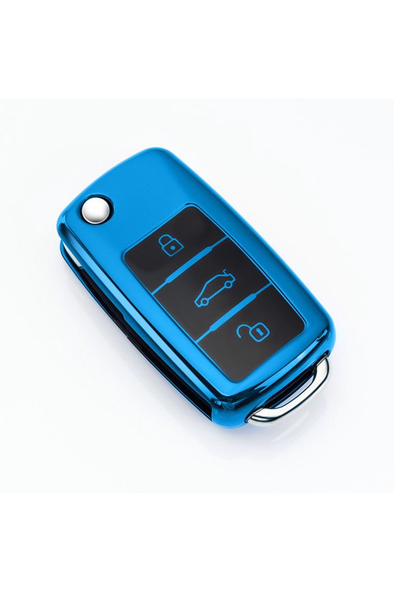 Car Key Cover Case Keychain for VW For Volkswagen Polo For Golf Passat Beetle Caddy T5 Up Eos Tiguan Jetta for Skoda Octavia A5