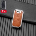 thumbnail image 1 of Car Key Cover For Chery Tiggo 8 7 5X 2019 2020 Smart Keyless Remote Fob Protect Case Keychain Car-Styling Holder Accessories, 1 of 12