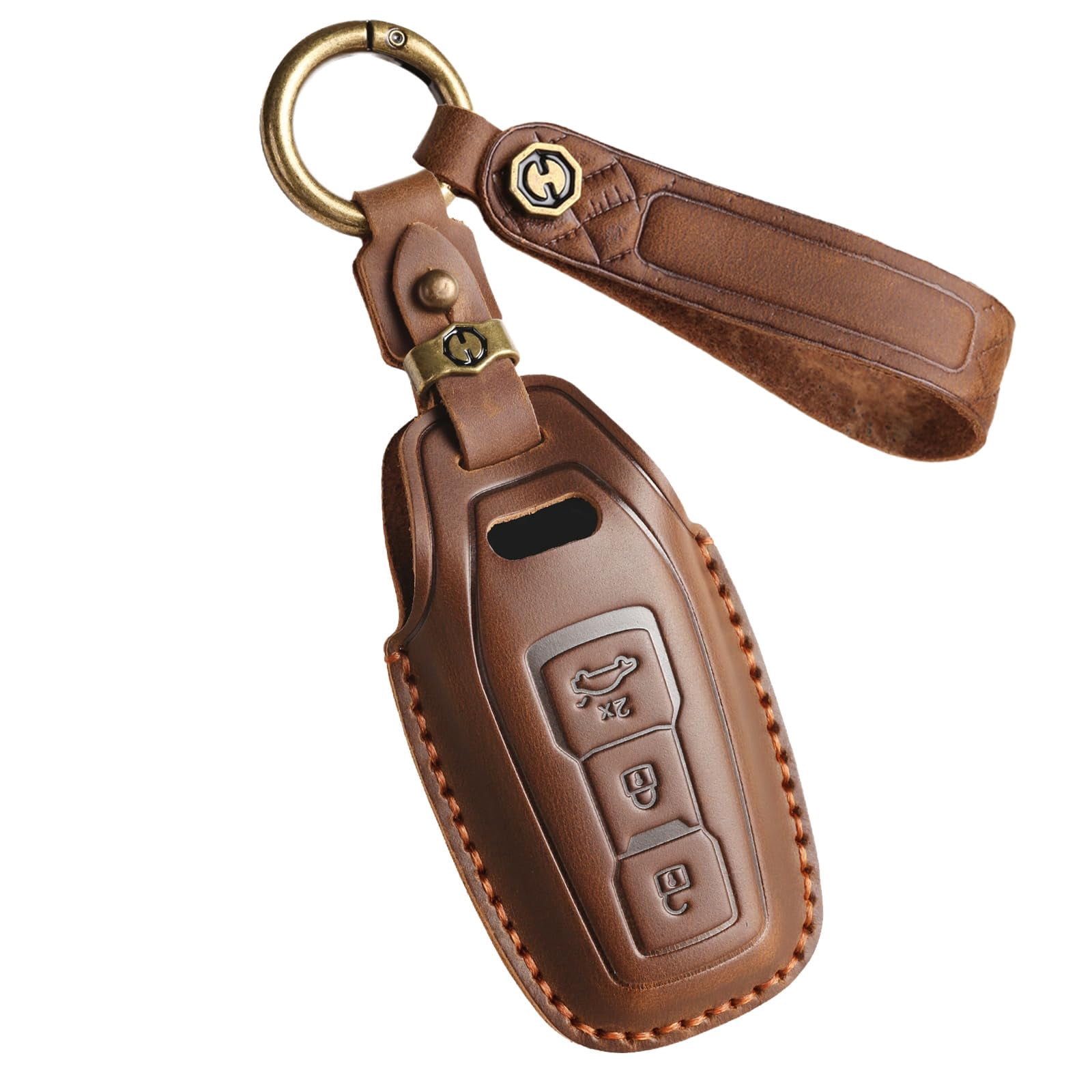 Car Key Cover Fot for Audi 2025 Key Fob Smart Remote Key Skin for A5 A5L A6 A6L Q6L Q6 RSQ6 RS6 SQ6 S6 e-tron,360 Degree Full Protection