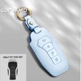thumbnail image 1 of Car Key Cover Smart Remote Key Case for BYD Tang DM 2018 Key Bag Auto Accessories Keychain Keyring Key Covers, 1 of 9
