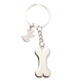 thumbnail image 1 of WEUVEB 1Pc Metal Bone Keyring Creative Party Favor Keychain for Bag and Keys, 1 of 5
