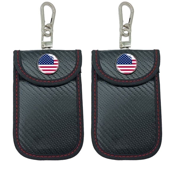 Car Key Faraday Bags, Faraday Pouch, Car RFID Blocking Holder Key Fob ...