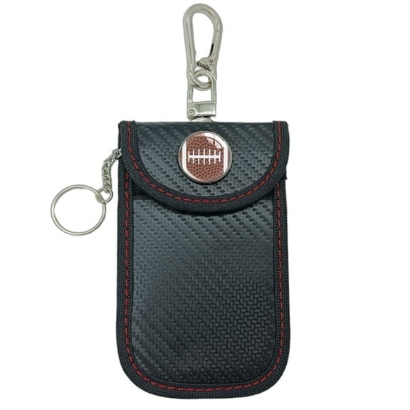 Car Key Faraday Bags, Faraday Pouch, Car RFID Blocking Holder Key Fob Protector Cage, Signal Block Anti-Theft Fob Case