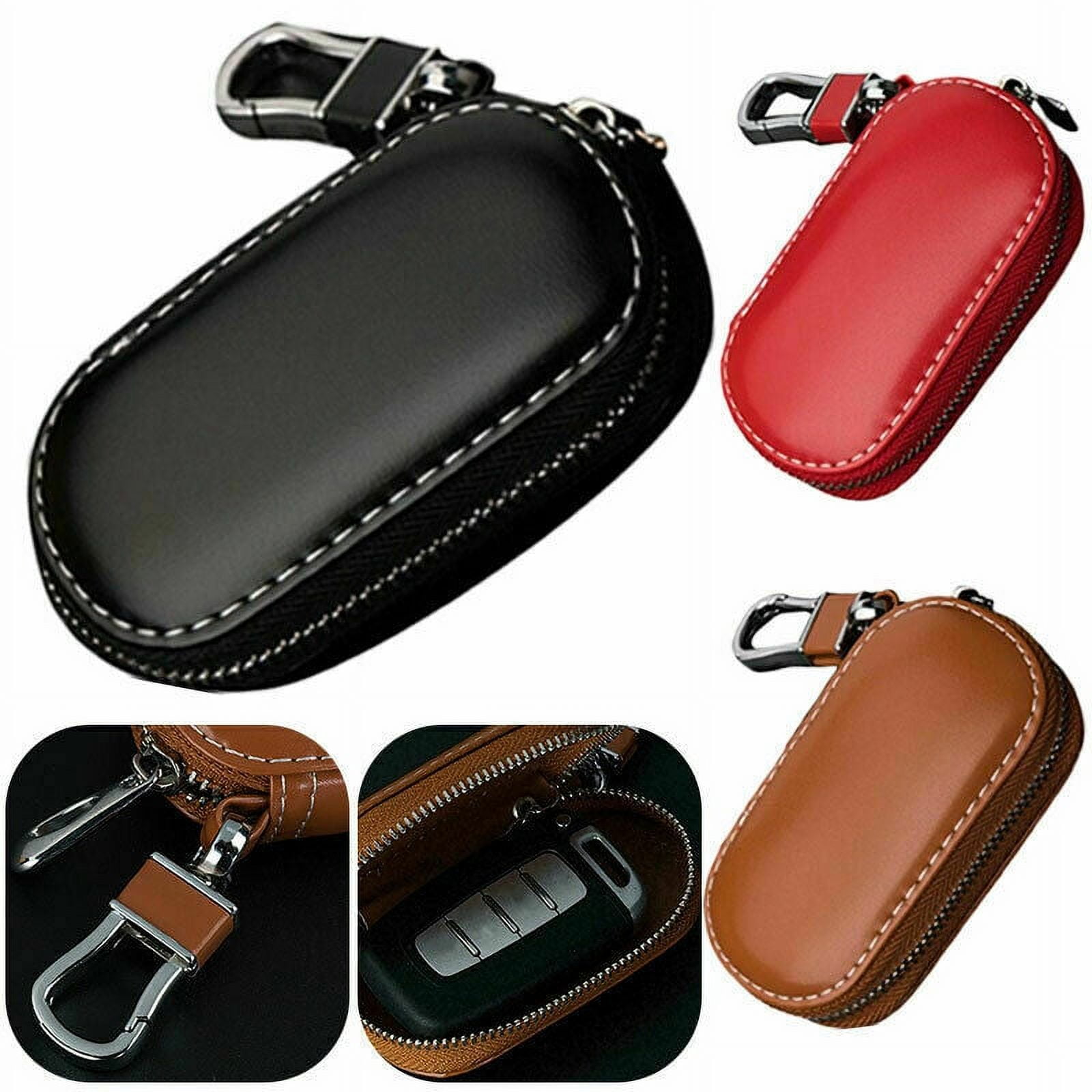 Car Key Fob Blocker Case Faraday Keyless Entry Guard Cage Pouch