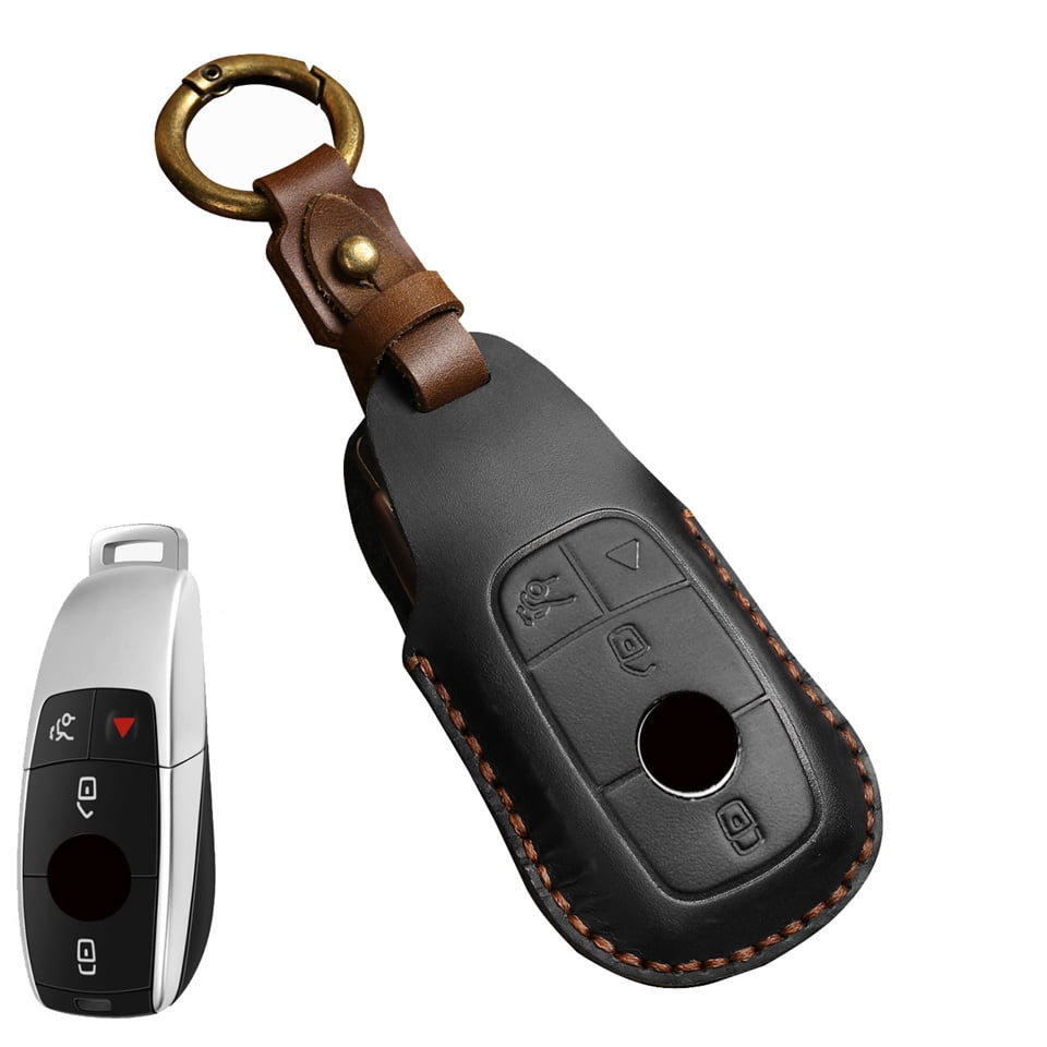 Car Key Fob Case Cover Protector For Mercedes Benz E C G M R S Class W204 W212 W176 GLC CLA GLA AMG Car Accessories Keychain