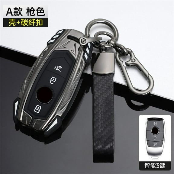 Car Key Fob Case Cover Protector For Mercedes Benz E C G M R S Class W204 W212 W176 GLC CLA GLA AMG Car Accessories Keychain