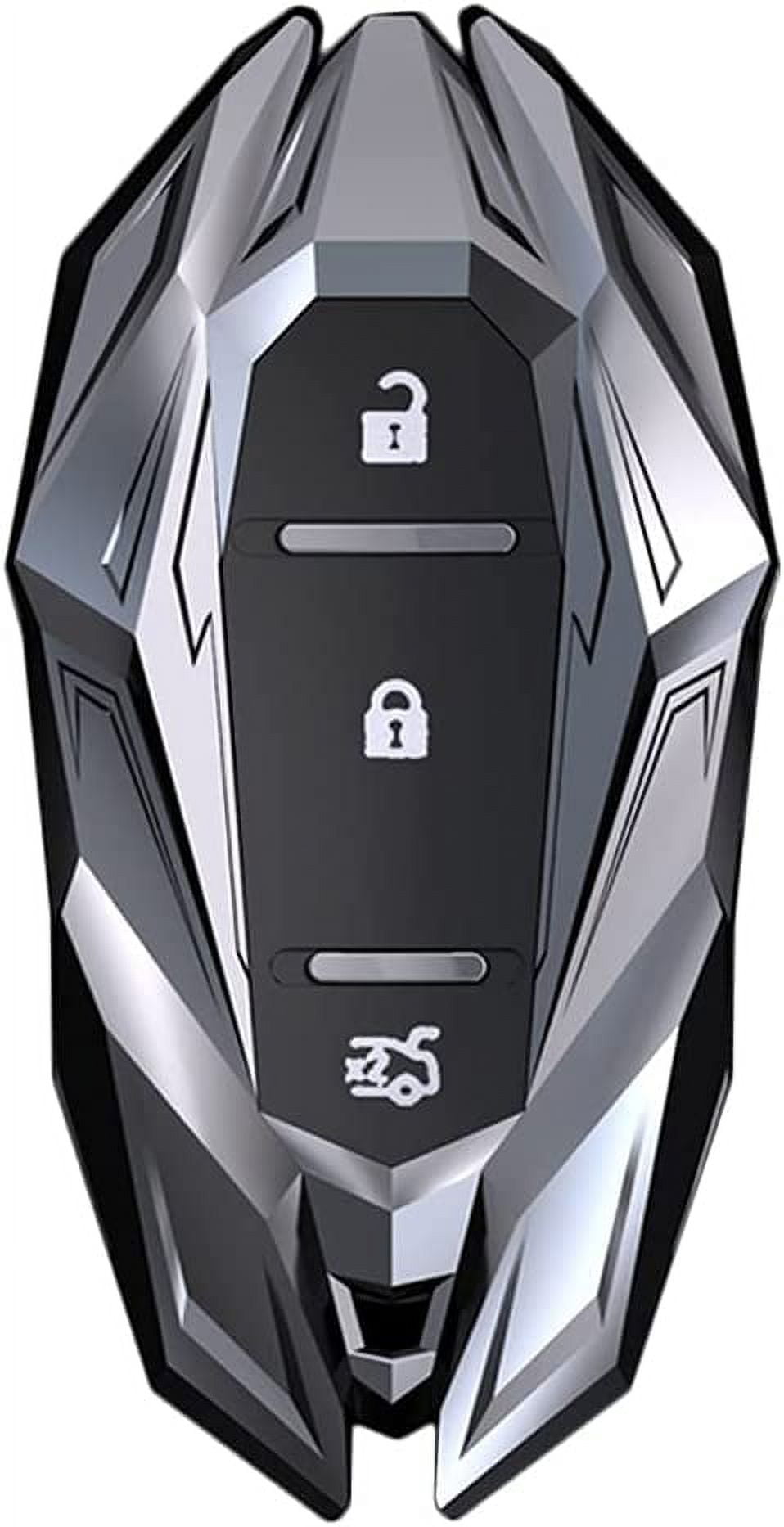Car Key Fob Cover Case for Chevy Protector with Keychain Compatible with 2016-2020 Chevrolet Malibu Camaro Cruze Blazer Equinox Traverse Spark Sonic Impala Trax Bolt