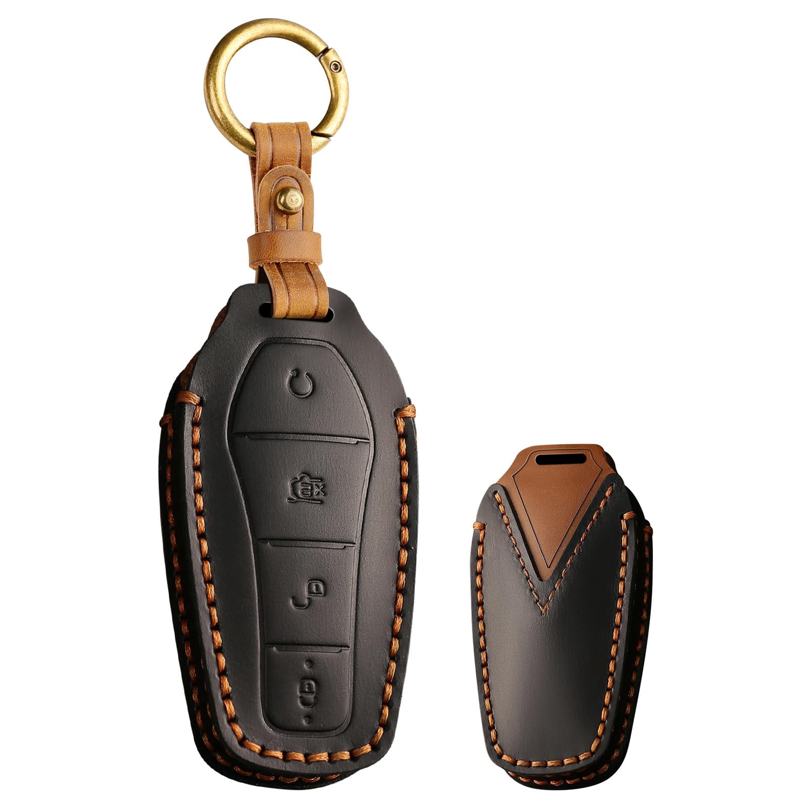 Car Key Fob Cover Fit for BYD Han Ev Tang Dm Qin PLUS Song Pro MAX Yuan ...