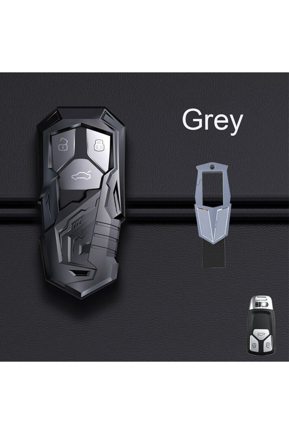 Car Key Fob Cover Keychain for 2017 2018 2019 Audi A4 A5 Q5 Q7 S4 TT Case Shell