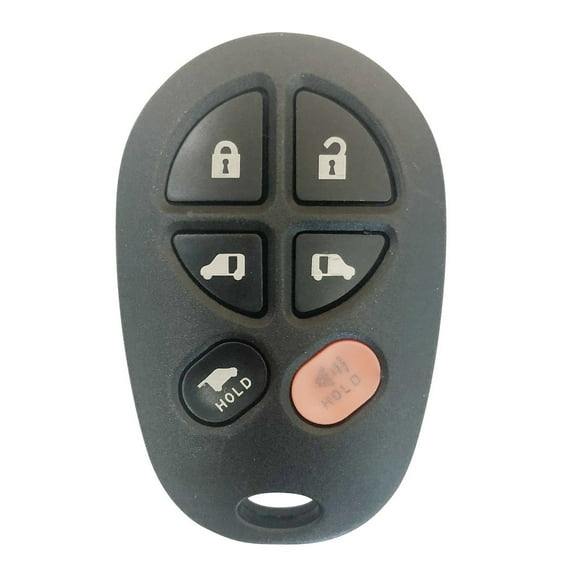 Car Key Fob For 2004-2016 Toyota Sienna Remote 6 button FCCID:GQ43VT20T 315MHZ