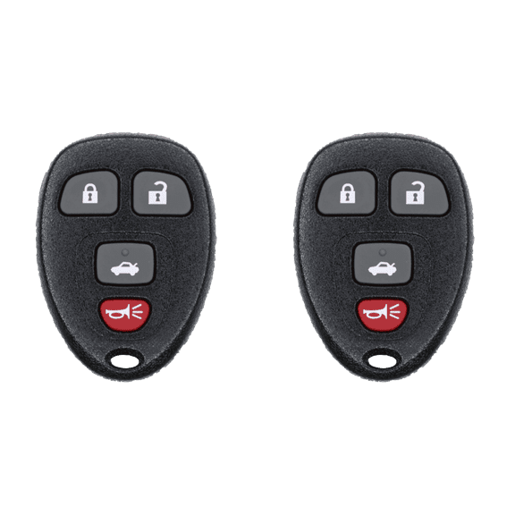Car Key Fob Keyless Entry Remote for 2008 Buick Lucerne FCC OUC60270 OUC60221 Part Number 15912859 20935330 10337866 15859329 20833561 22952177 Pack of 2